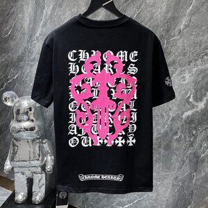 CH Cross Pink Sword Short Sleeve With Black